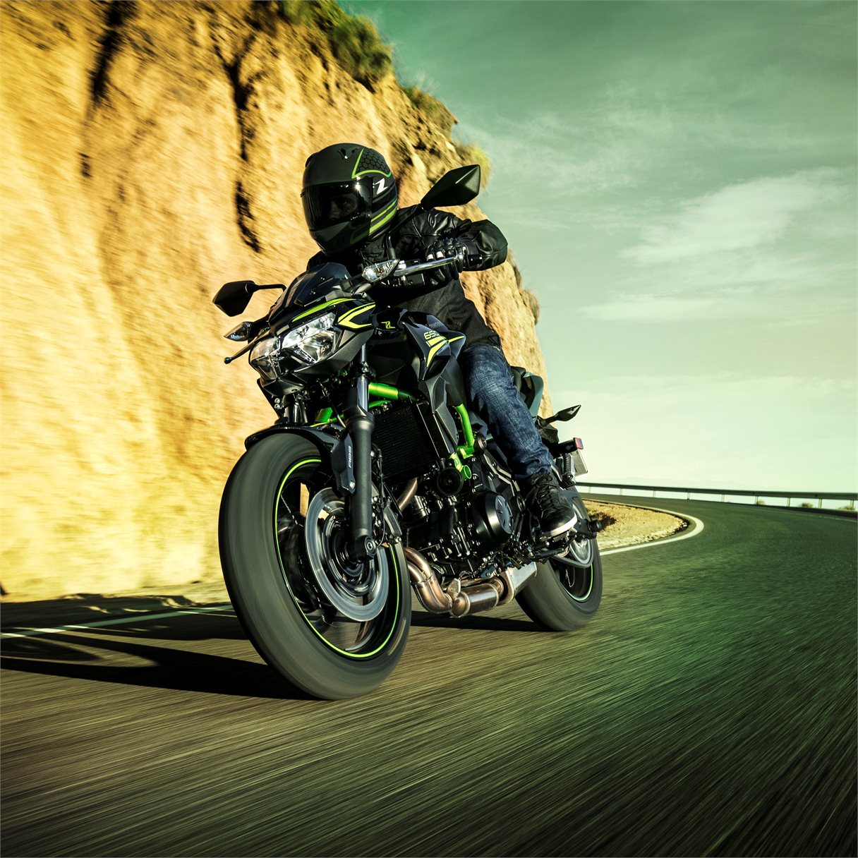 With the latest lineup of Z naked sportbikes, it's what you don't