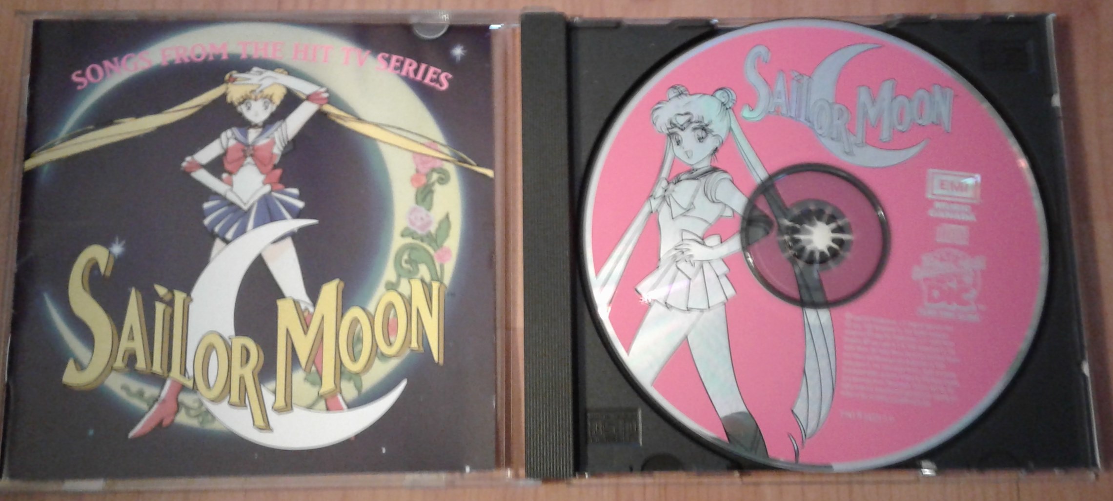 Sailor Moon DIC Dubbed Music CD with iconic songs