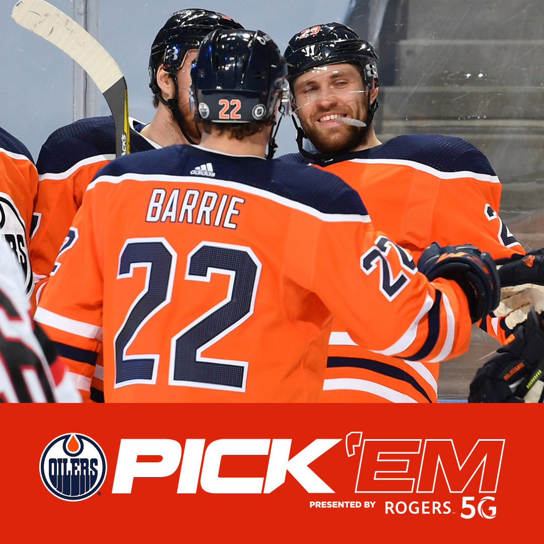 Edmonton Oilers - #Oilers Pick 'Em presented by Rogers is...