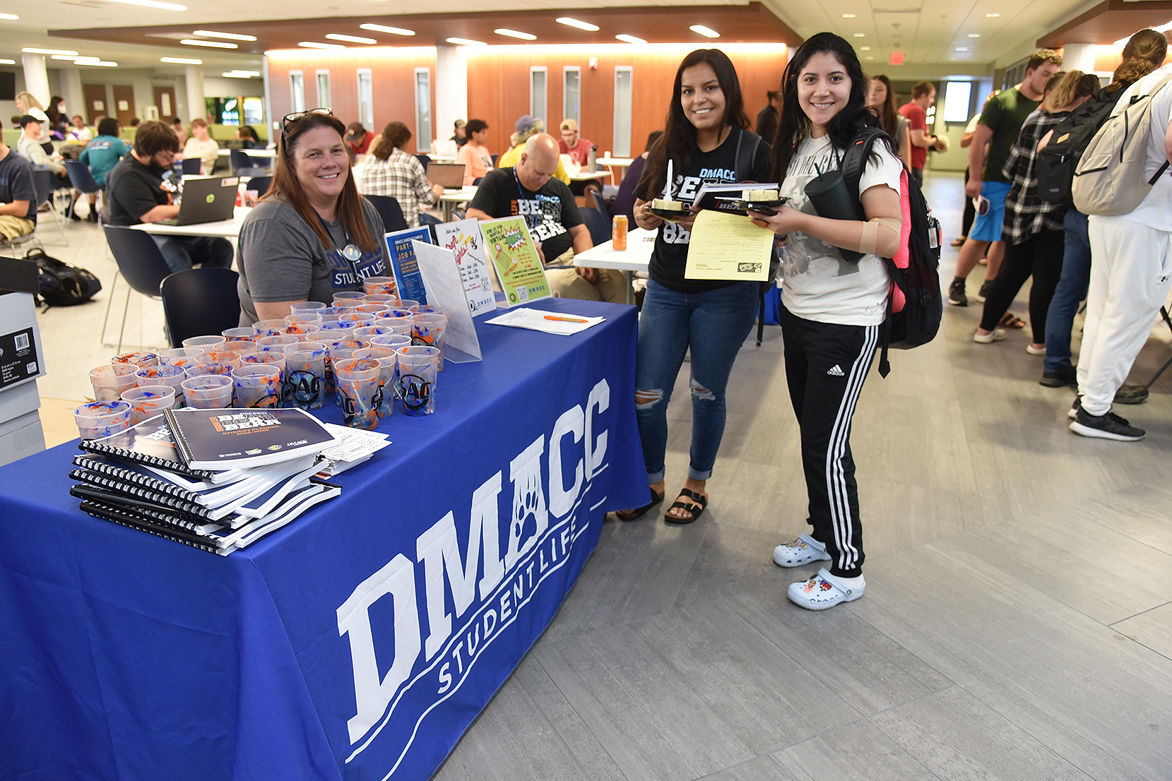 Des Moines Area Community College - Erin Smith (seated), Coordinator of ...