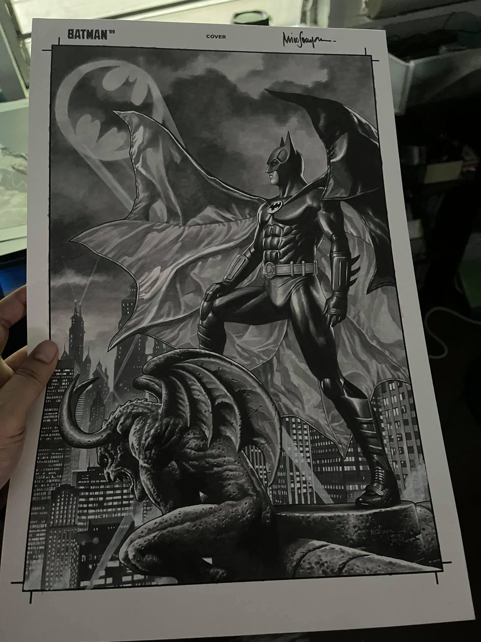 ⬅️🎨: Jim Lee, Scott Williams and Alex Sinclair, Batman 608