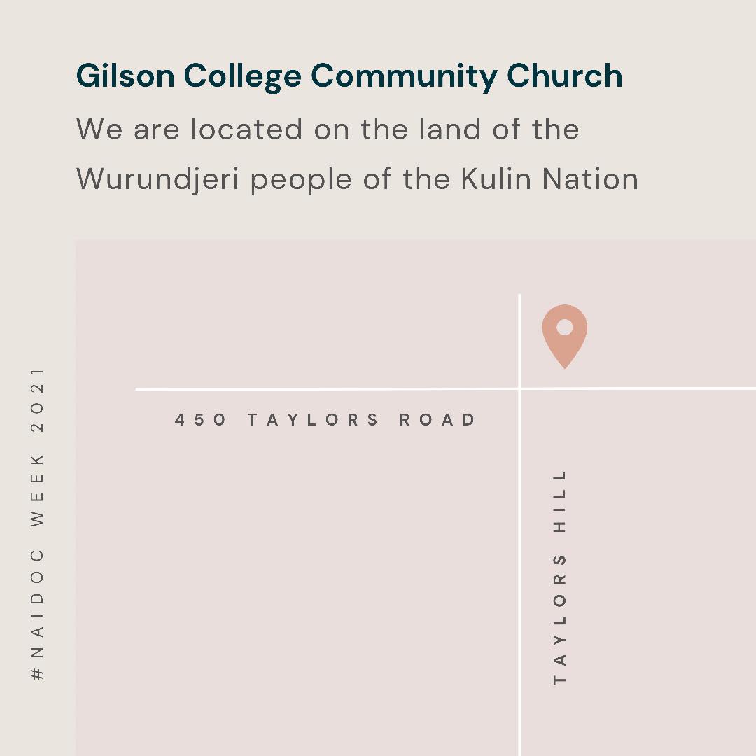 Gilson College Community Church - We honour our Aboriginal and Torres ...
