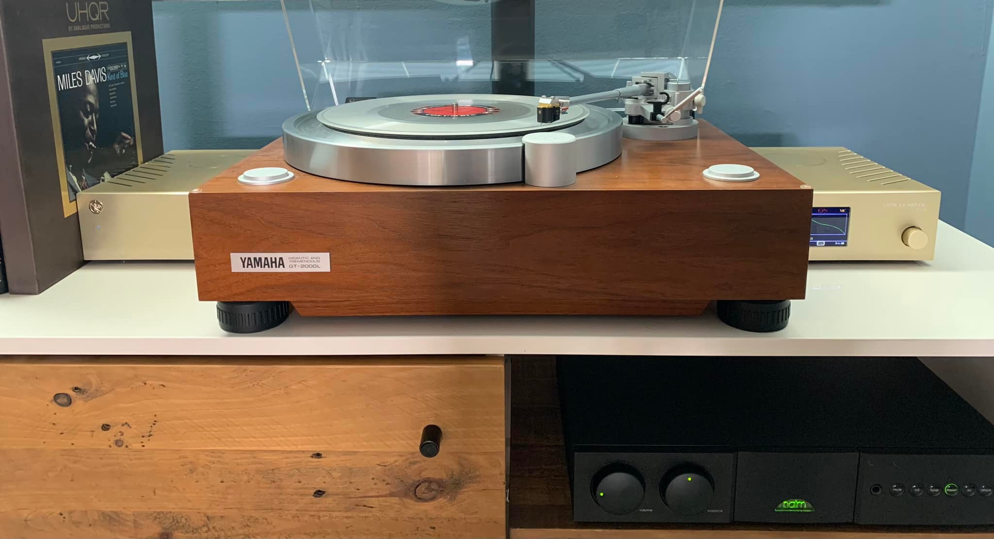 Yamaha GT-2000L with gold note ph-10/psu-10 setup