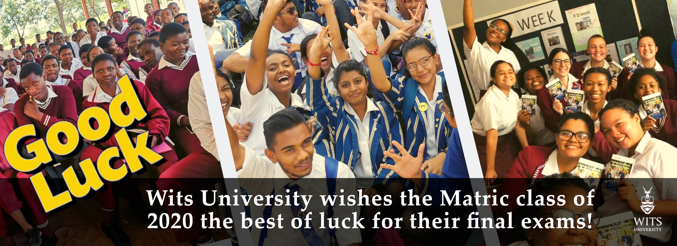🎒⭐️📚Best wishes... - Wits - University of the Witwatersrand