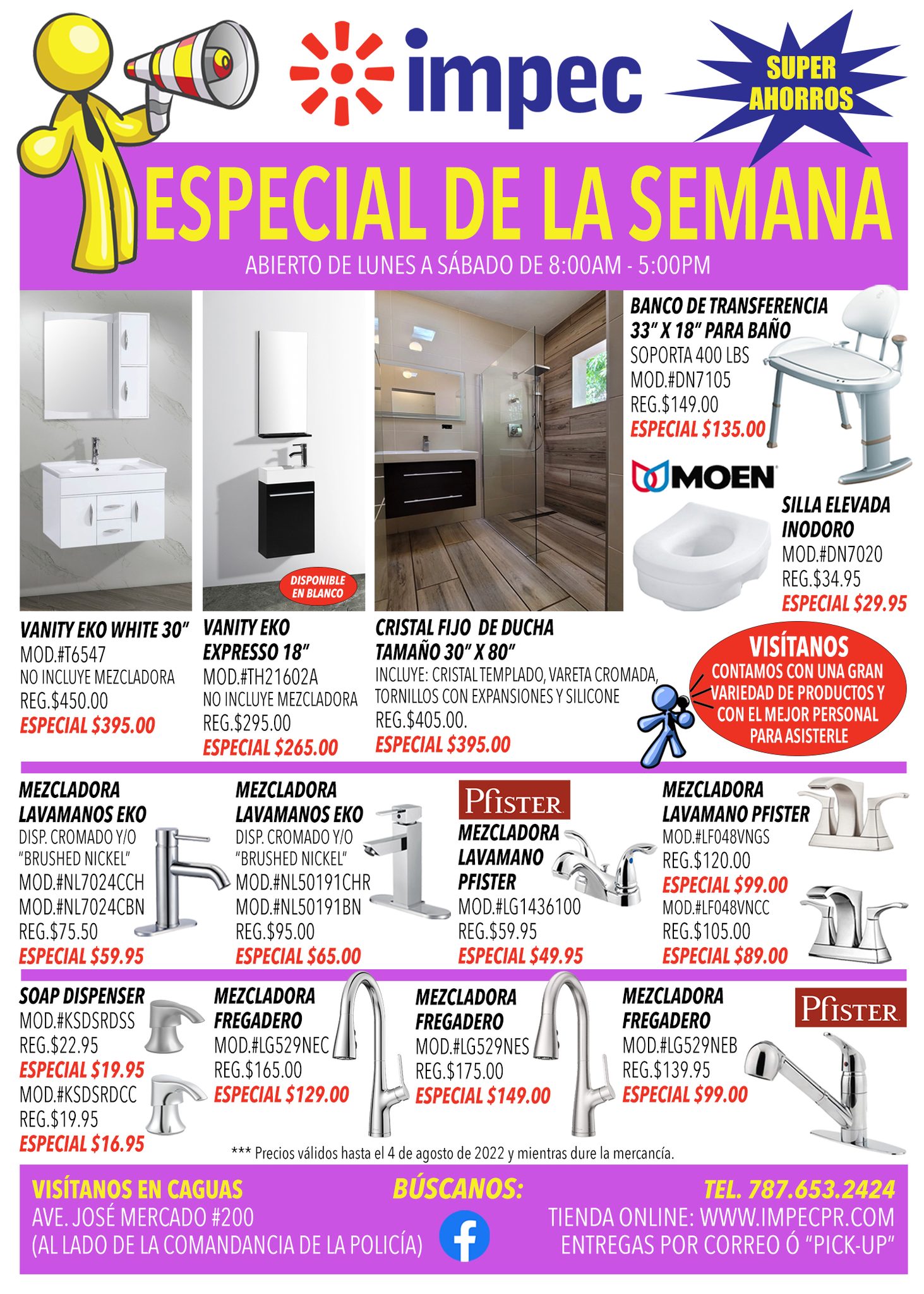 IMPEC - 🏷🛒 GRANDES ESPECIALES EN ACCESORIOS DE BAÑOS 🛒🏷... | Facebook