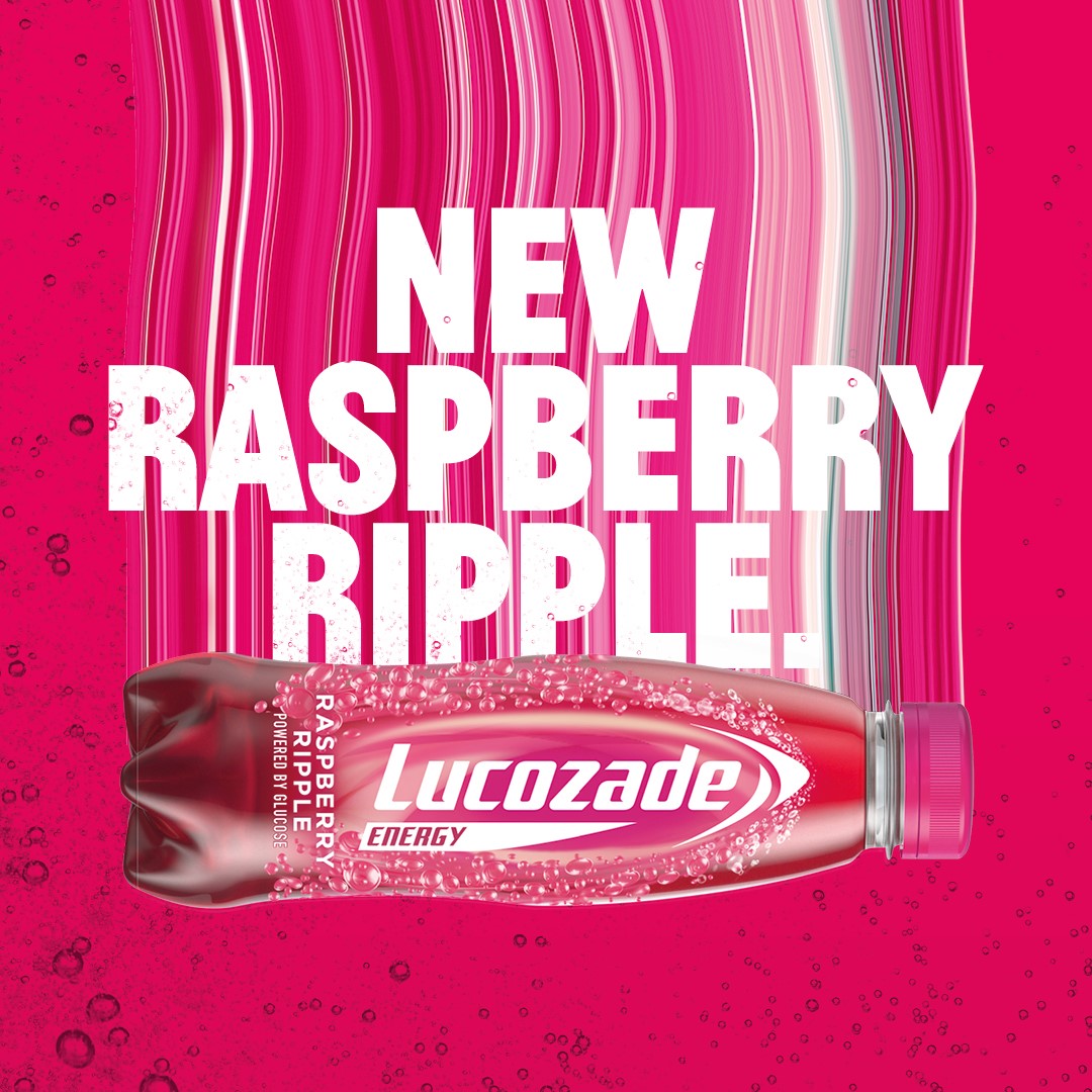Lucozade - Grab our brand NEW Lucozade Raspberry Ripple,... | Facebook
