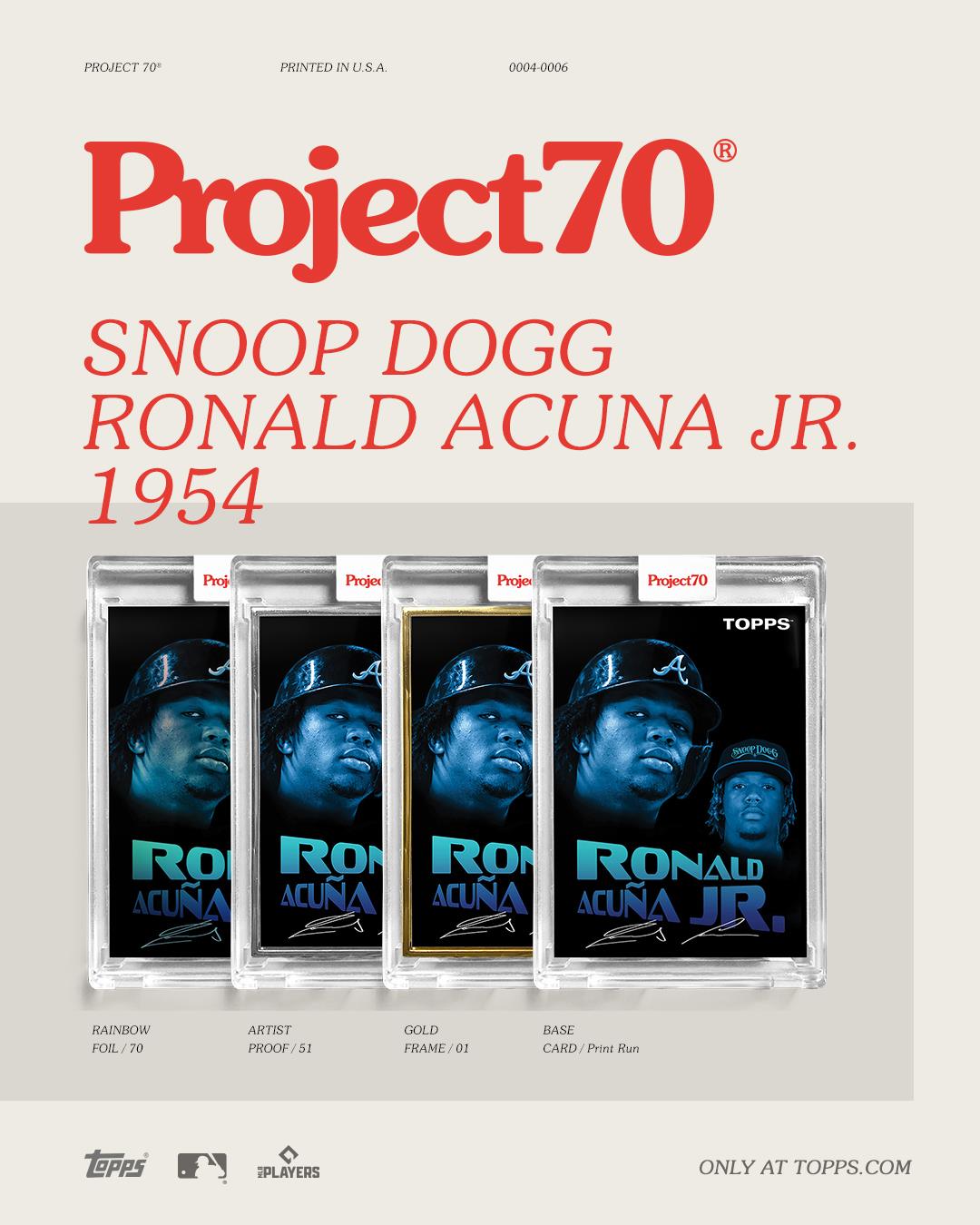 Topps Project 70 Snoop x Tony Gwynn. Long Beach stand up