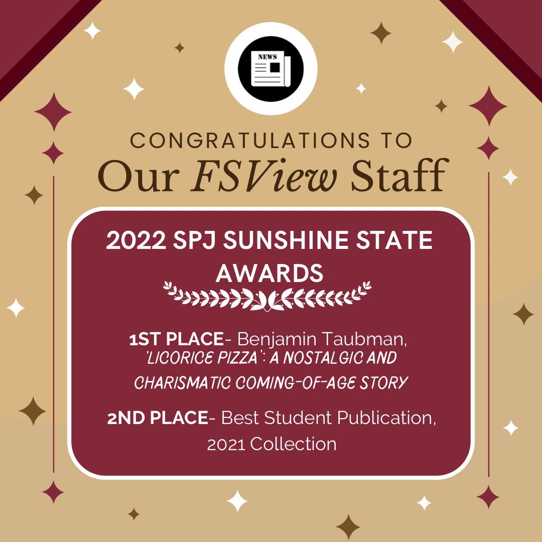 It is with great pleasure to... - FSView & Florida Flambeau