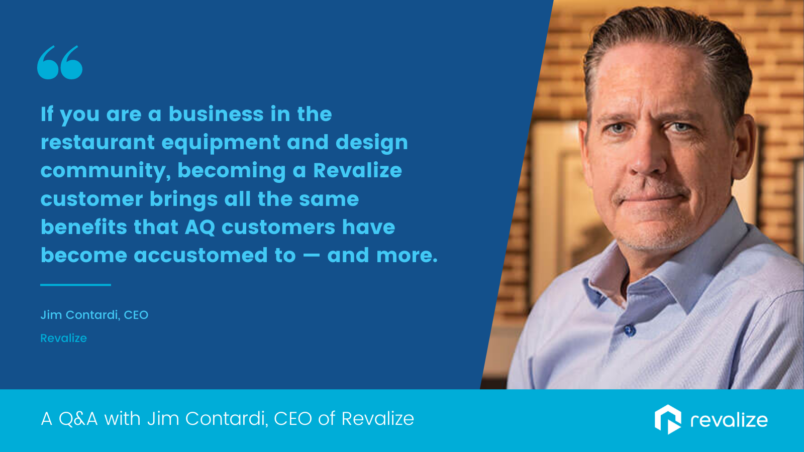 AutoQuotes UK - Revalize CEO Jim Contardi recently sat down for a Q&A ...