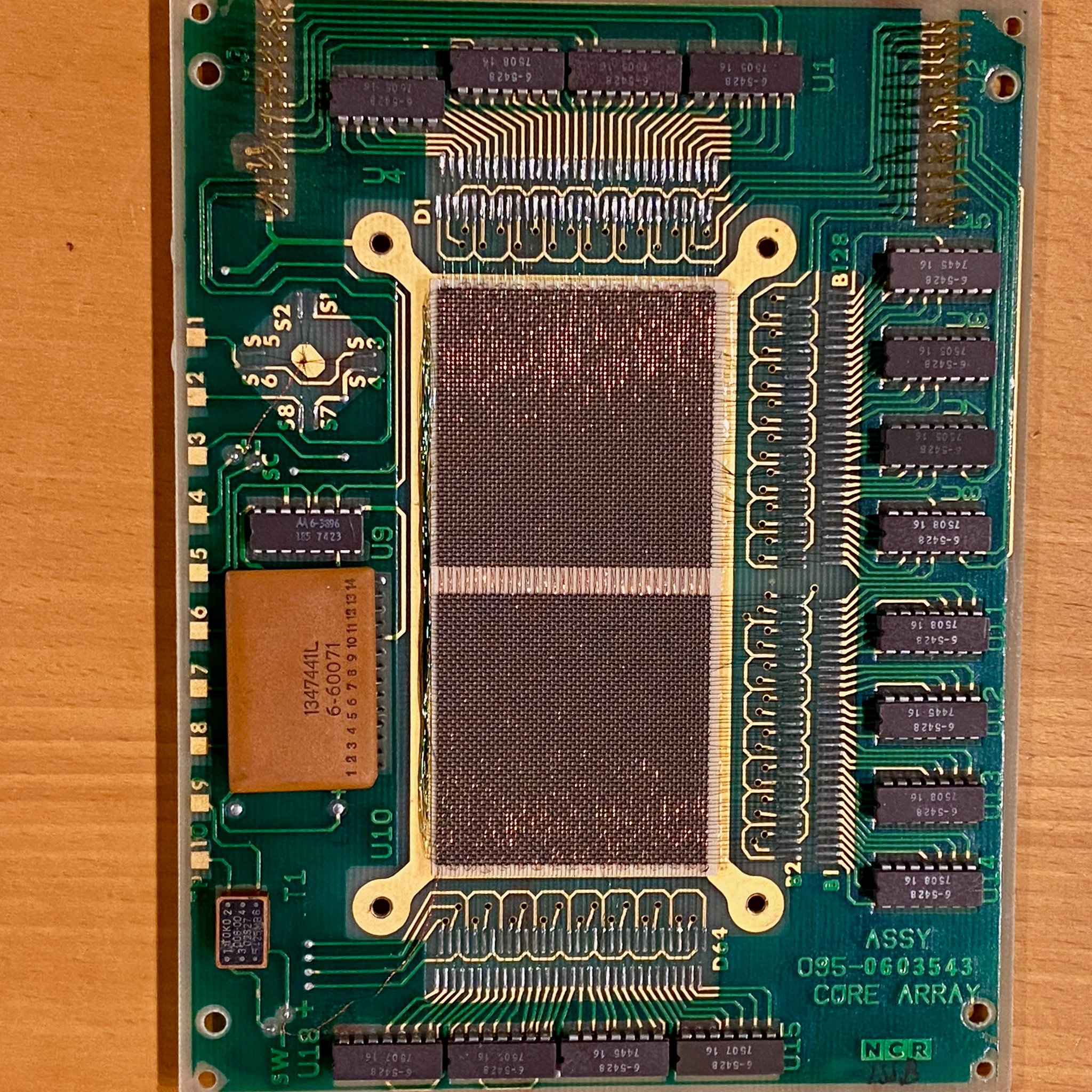 20th Century Technology Museum - Magnetic core memory 🧲🍩🧠 To follow up ...