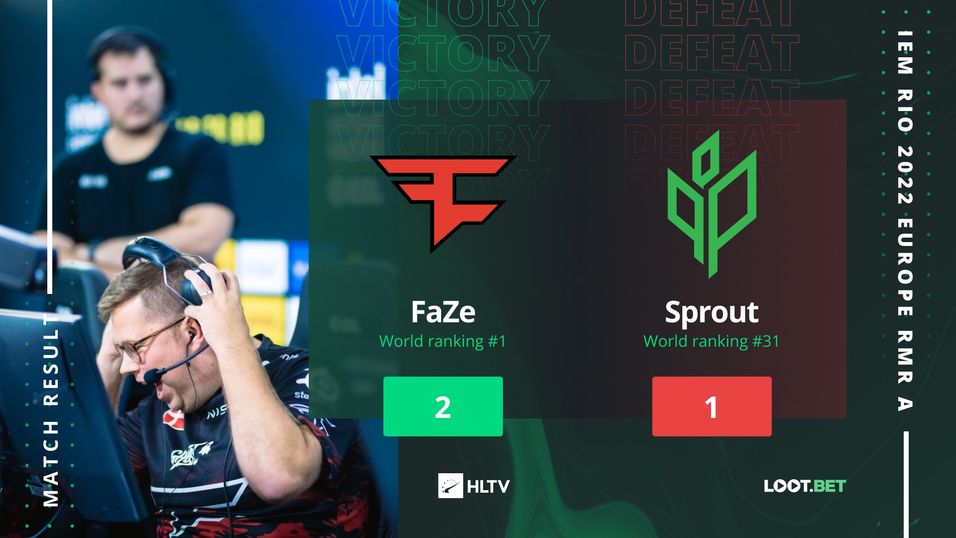 HLTV.org - No overtime required on map three! FaZe Clan become the ...