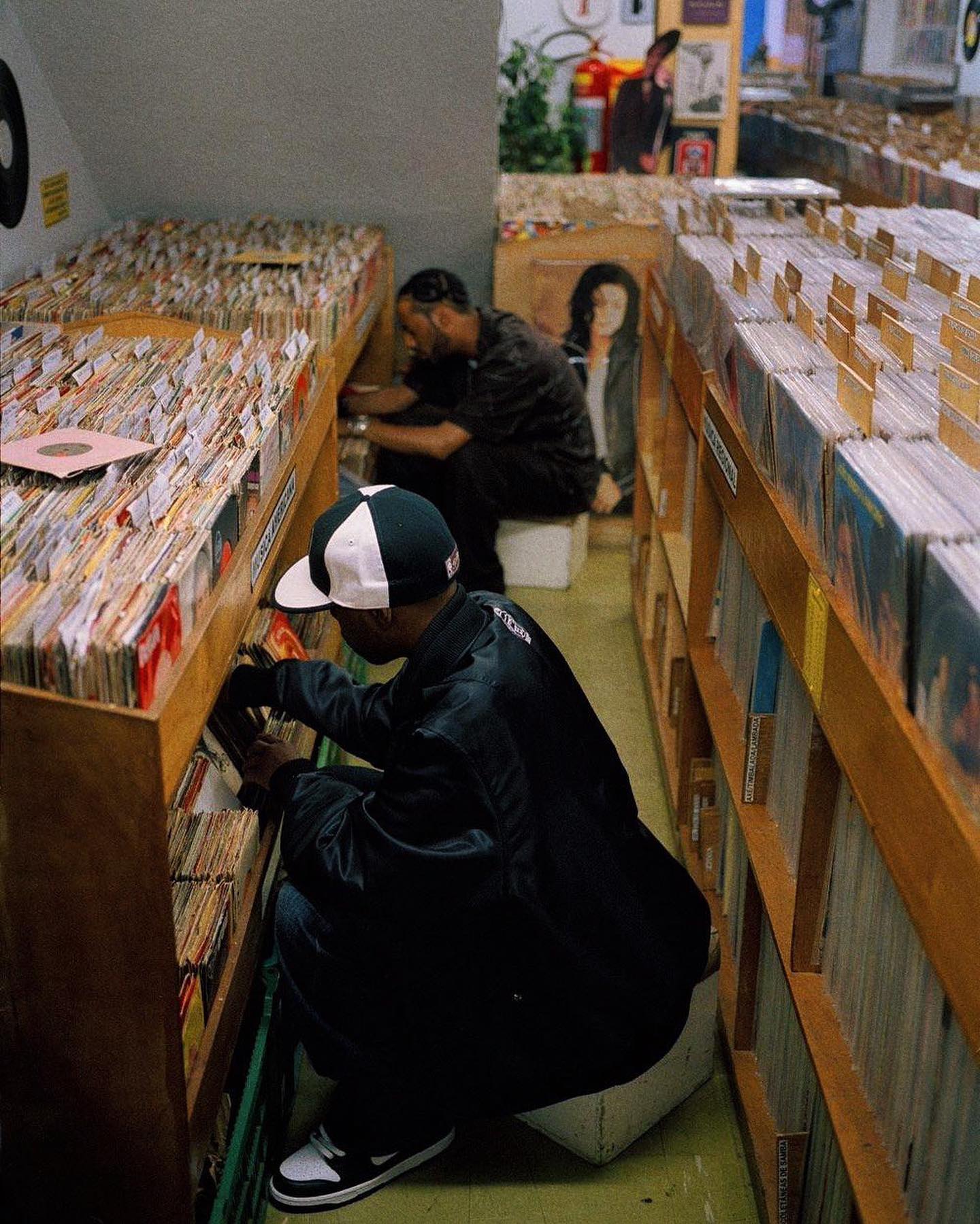 Madlib & Dilla. 👑👑 Two legends digging in the crates. #JDilla