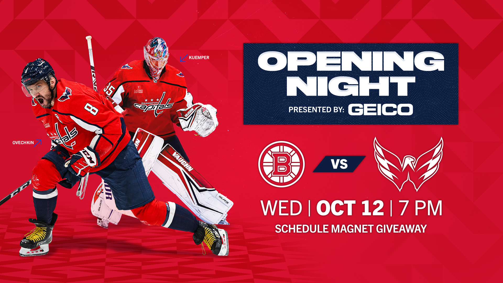 Washington Capitals - Plans for Oct. 12 are secured! Join us for ...