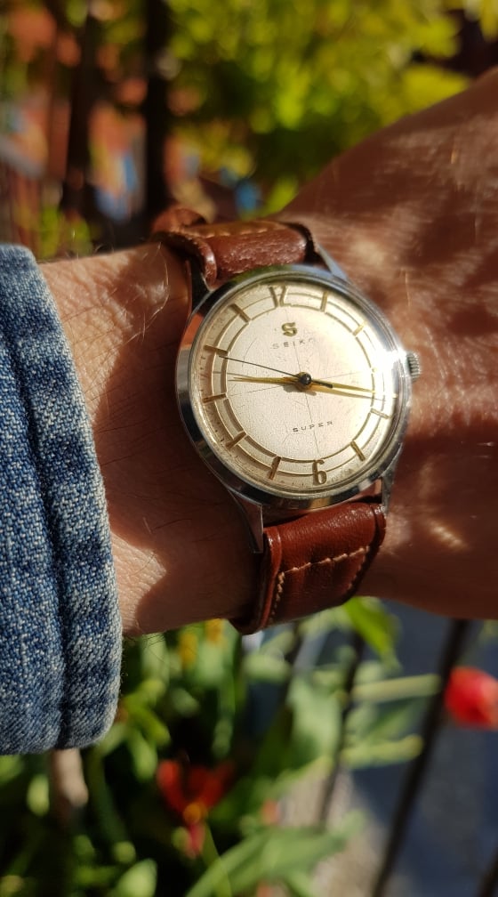A Seiko Super from the 1950's - not just a super watch but also