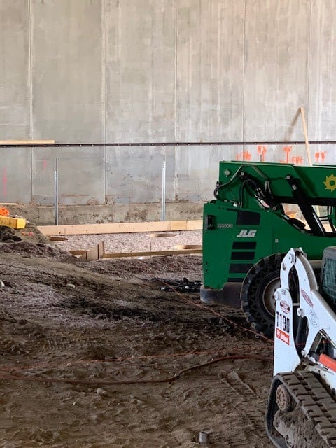 This week, crews are grading... - New Ulm Park and Recreation