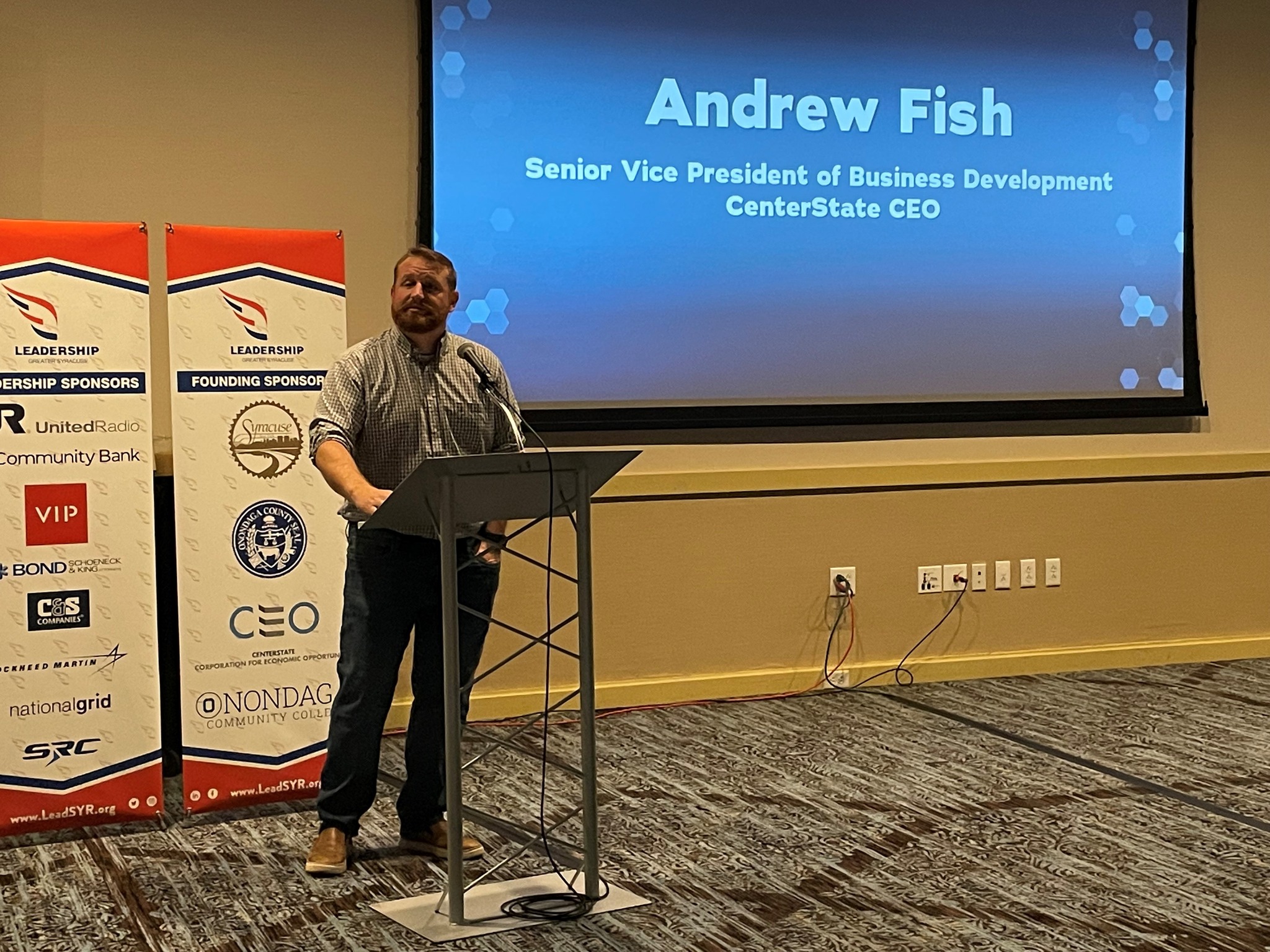 Thank you Andrew Fish of... - Leadership Greater Syracuse | Facebook