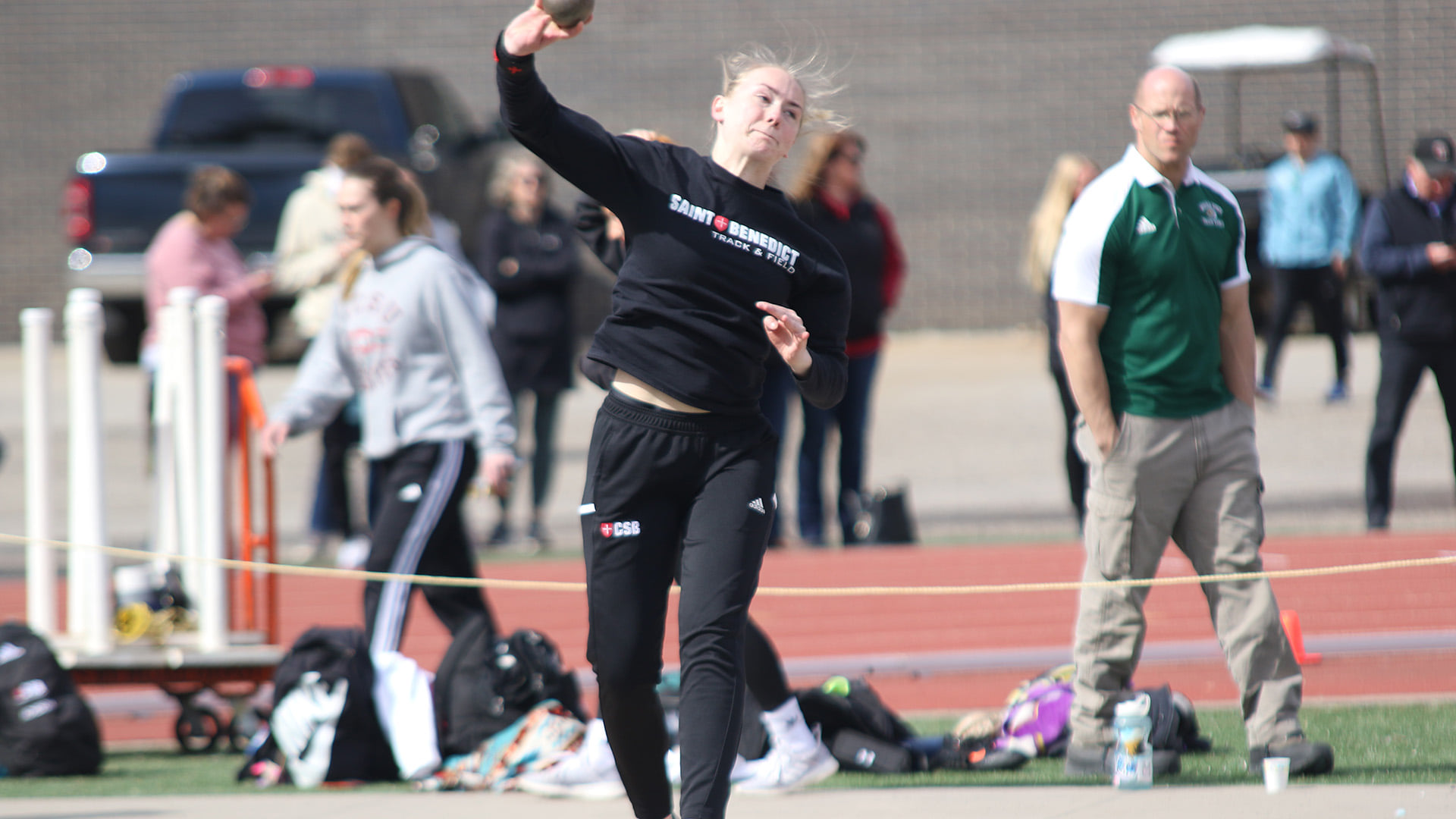 CSB Athletics - The CSB track and field team snuck in one...