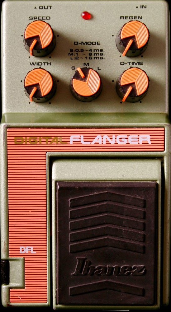What are similar pedals to the Ibanez DFL flanger?