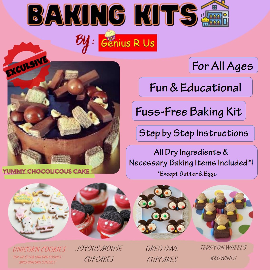 Genius R Us - Have you always wanted a handy baking kit...