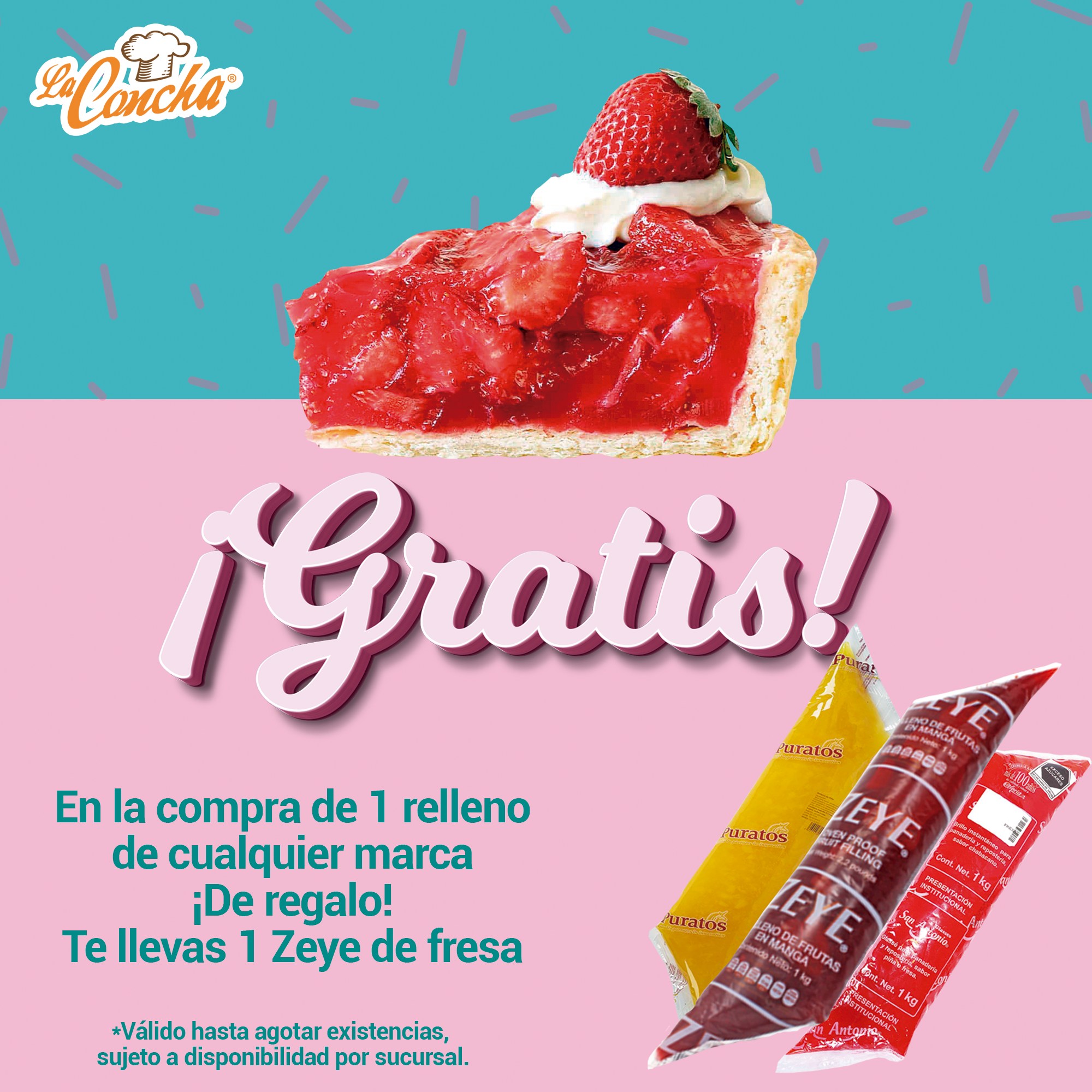 ¿Ya conoces el relleno Zeye de... - La Concha Repostería | Facebook