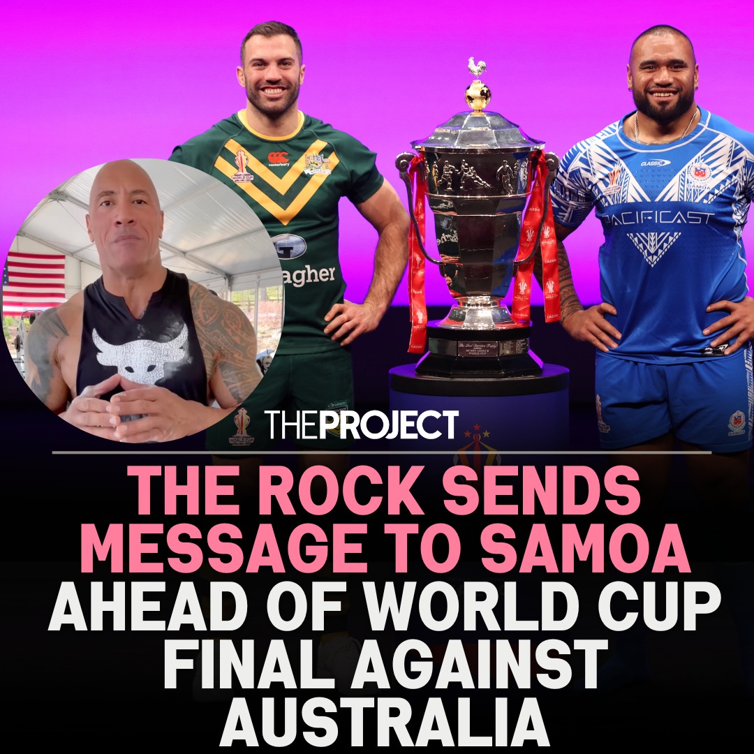 The Project - Dwayne ‘The Rock’ Johnson returned to social media to ...