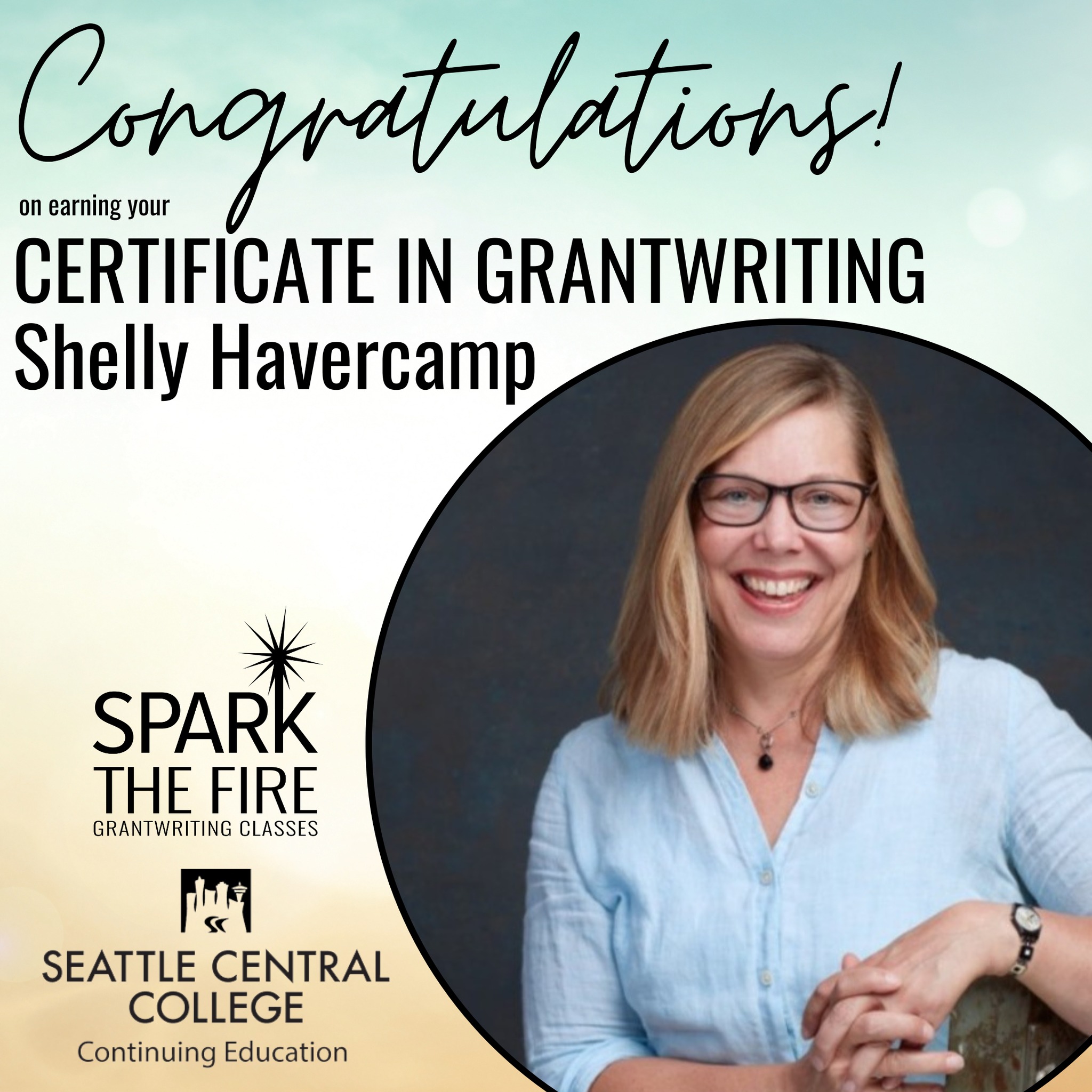 Congratulations to... - Spark the Fire Grant Writing Classes | Facebook