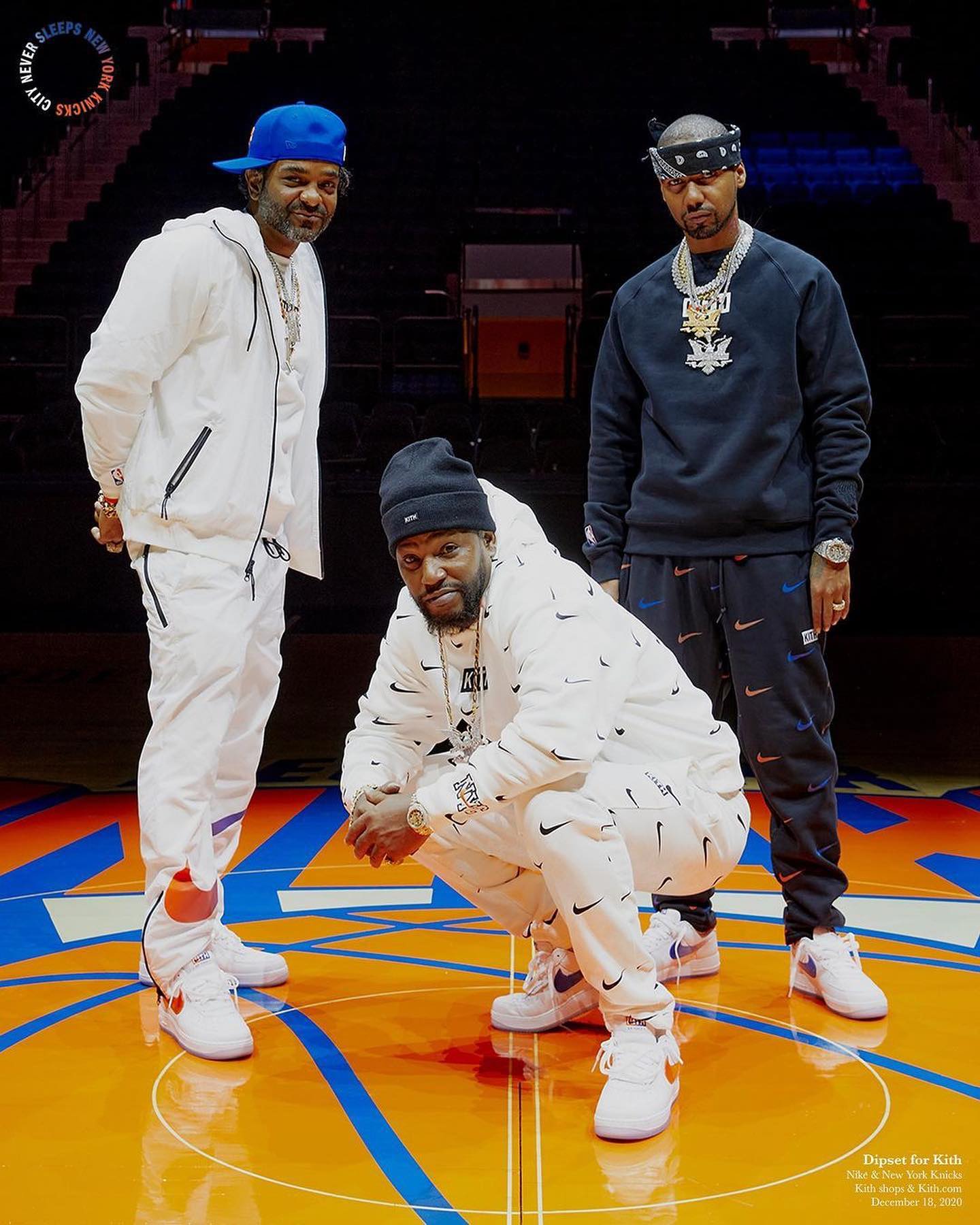 It's KithSet 🔵🟠 The Kith & Nike for New York Knicks collection