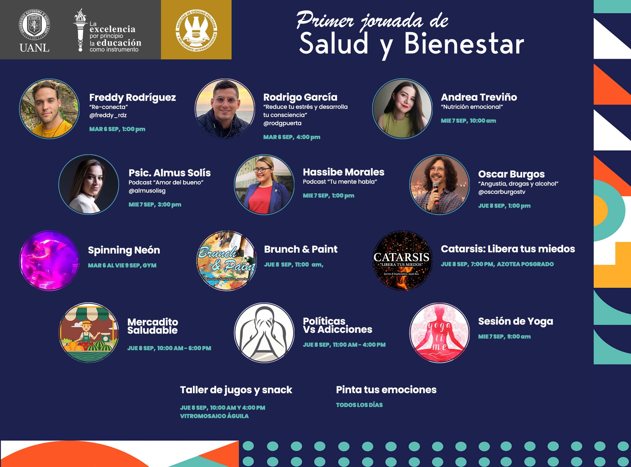 Te compartimos la nueva programación de la Primer Jornada de Salud y ...