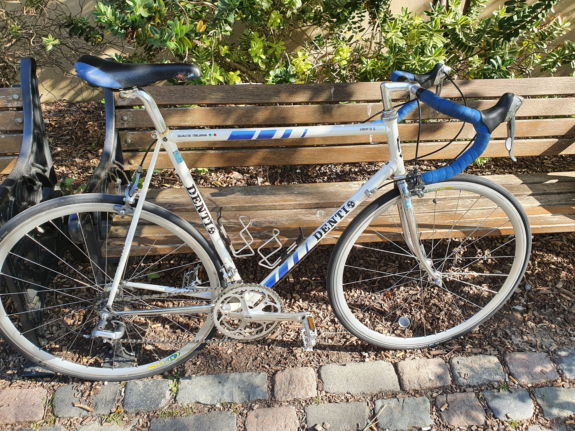 Mino Denti steel bike frame with Columbus tubing