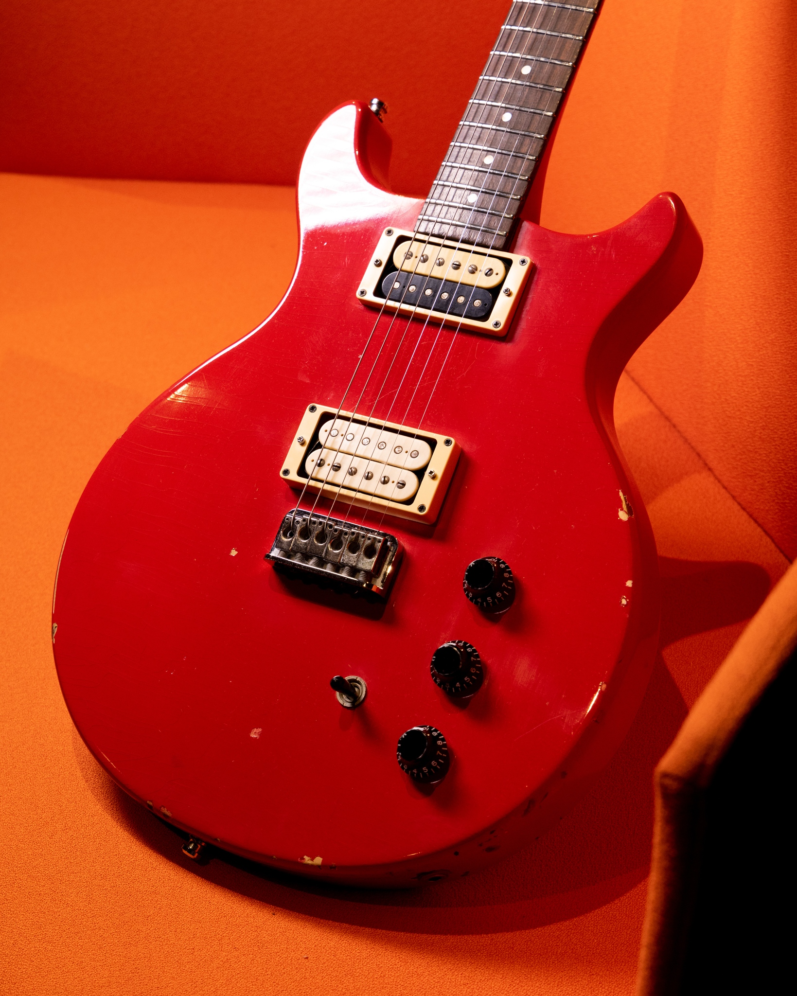 Check out this 1980 Hamer Special Electric Guitar in Natural — a