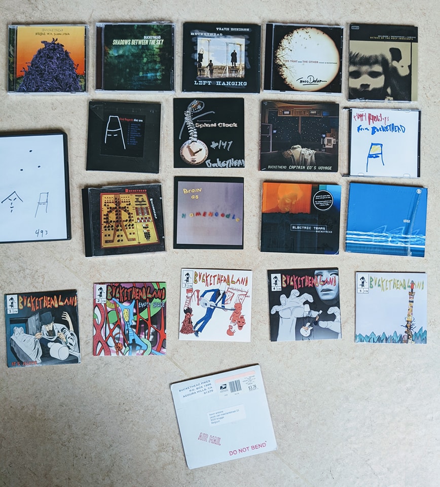 BUCKETHEAD CDセット 9枚組 Buckethead has added multiple signed CDs to his Pike website