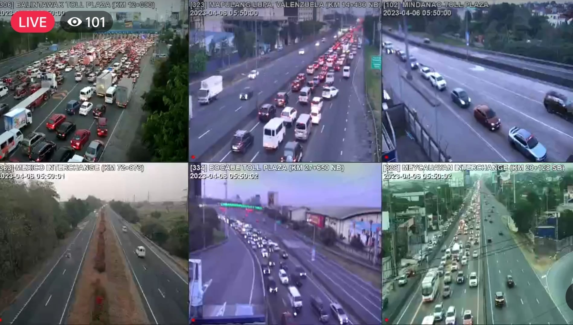 NLEX Corporation - #NLEXTrafficUpdate April 6, 5:50am Camachile to ...