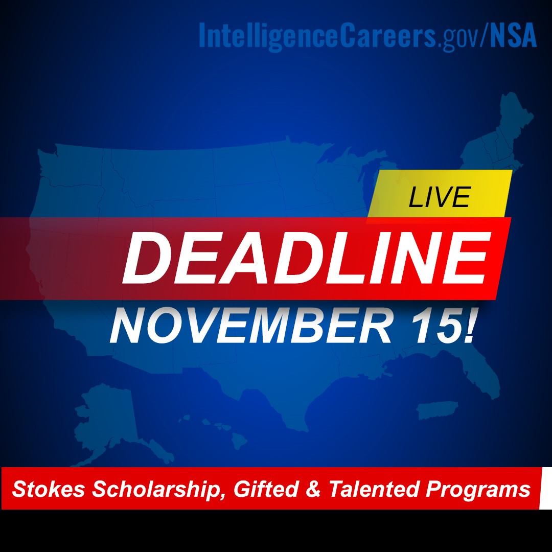 Attention high school... - NSA - National Security Agency | Facebook
