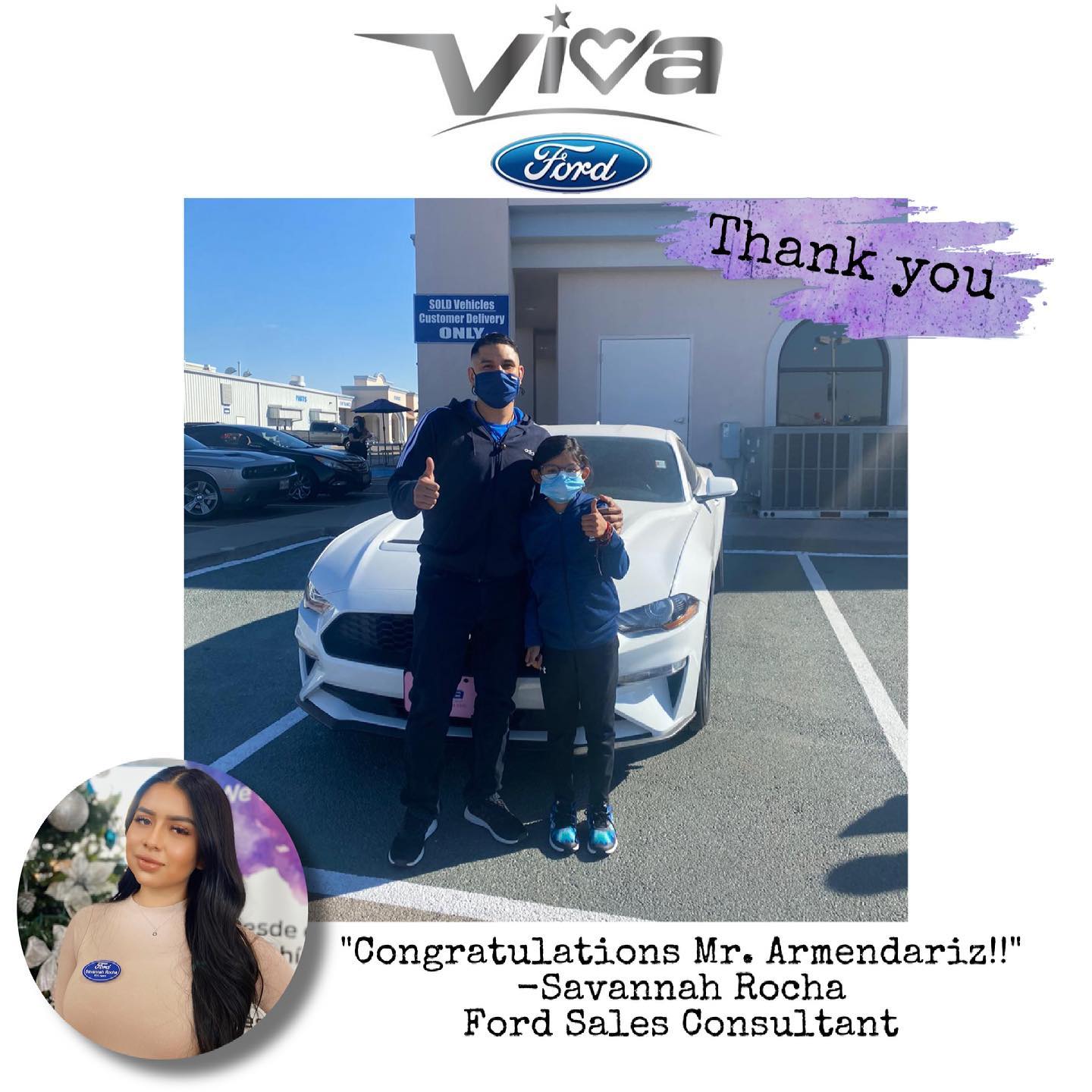 Viva Ford - Congratulations Mr. Armendariz on your new...