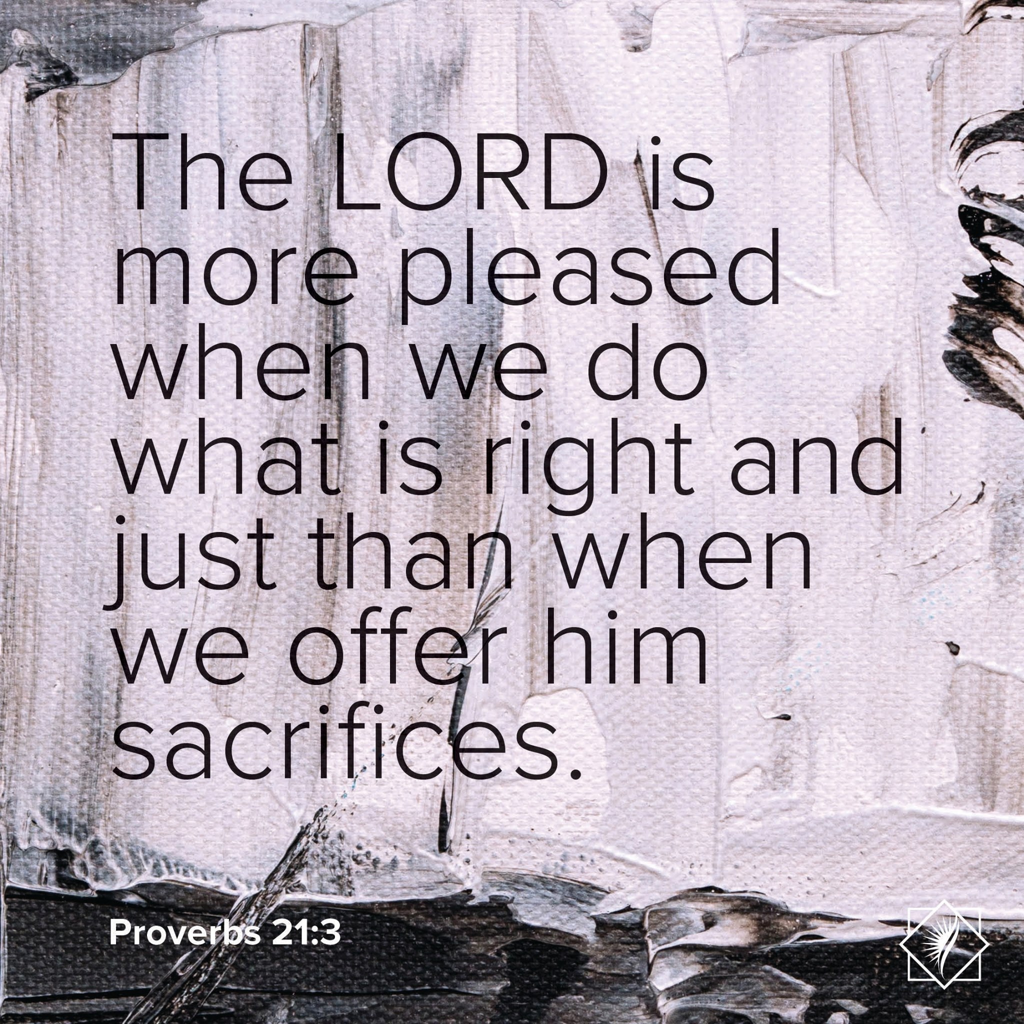 我們行事公義公平，比獻祭更能討上主的喜悅。 The LORD is more... - 漢語聖經協會 台灣總代理 得拉戶 | Facebook