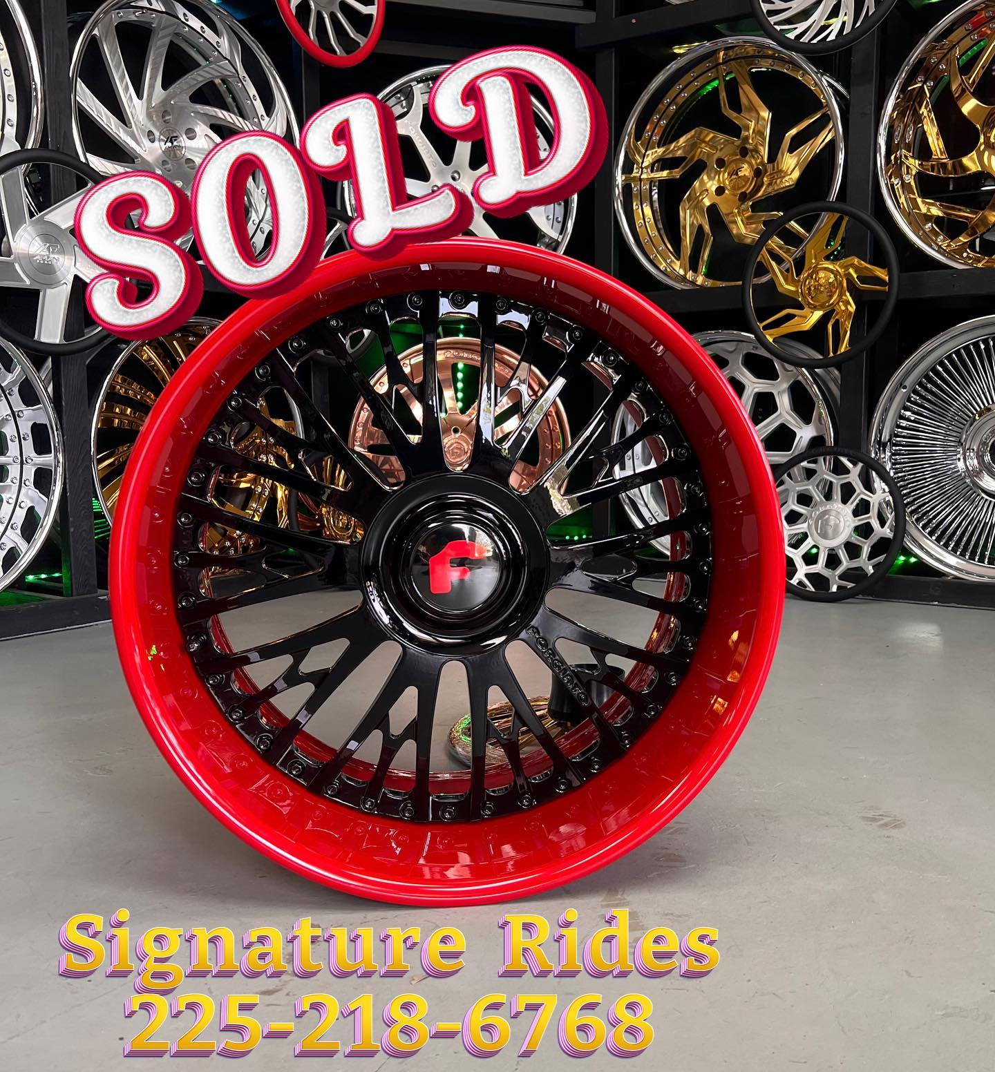 Signature Rides - Just like that #SOLD!! 22x11 & 22x12... | Facebook
