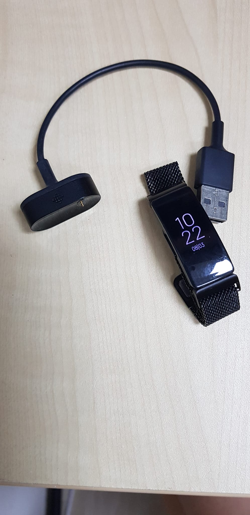 Sscon 2pcs Fitbit Alta HR Charger Replacement USB Charger