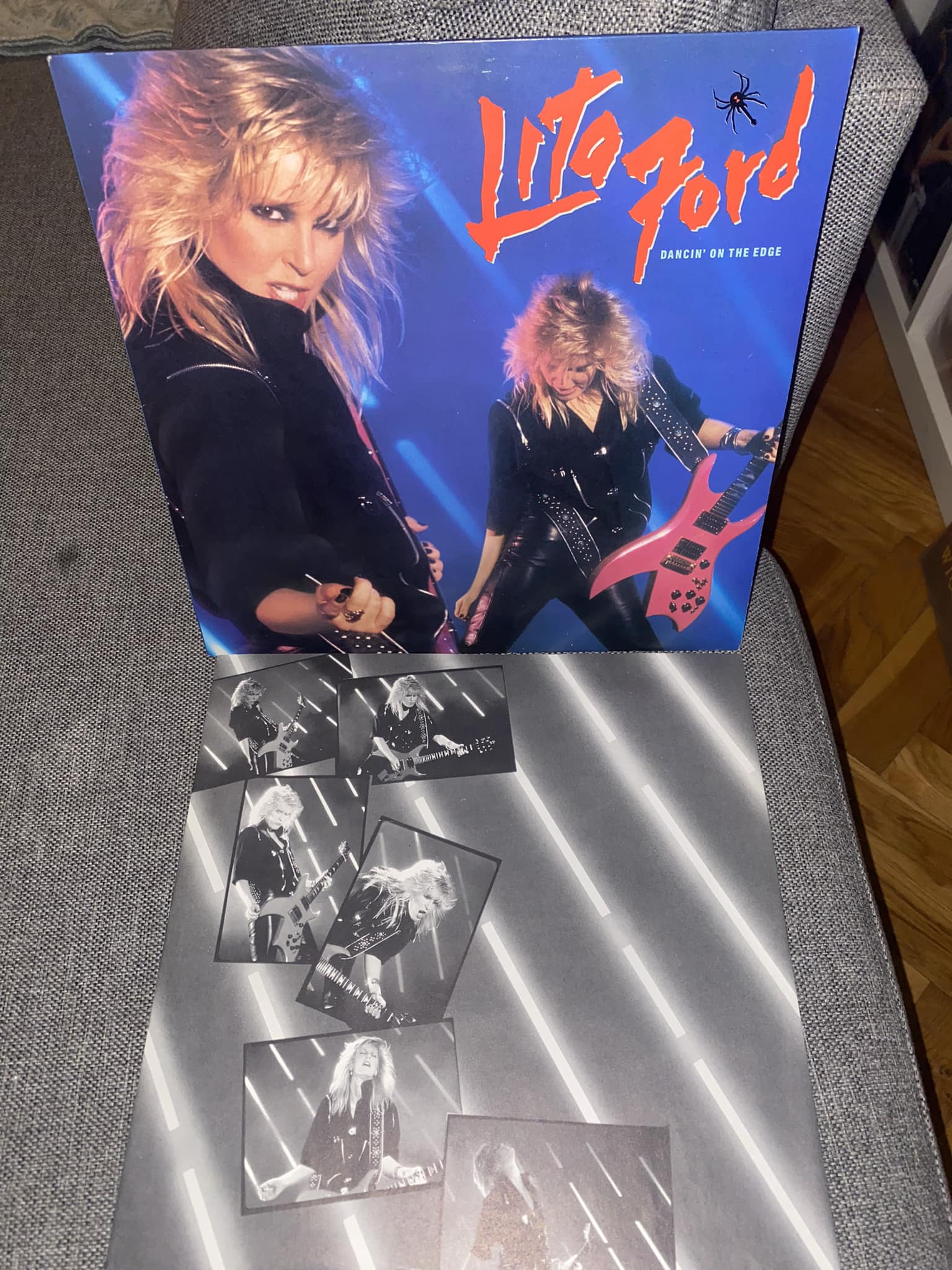 Lovely Lita, one really true Metal Queen, Dancin On The Edge-1984🤘