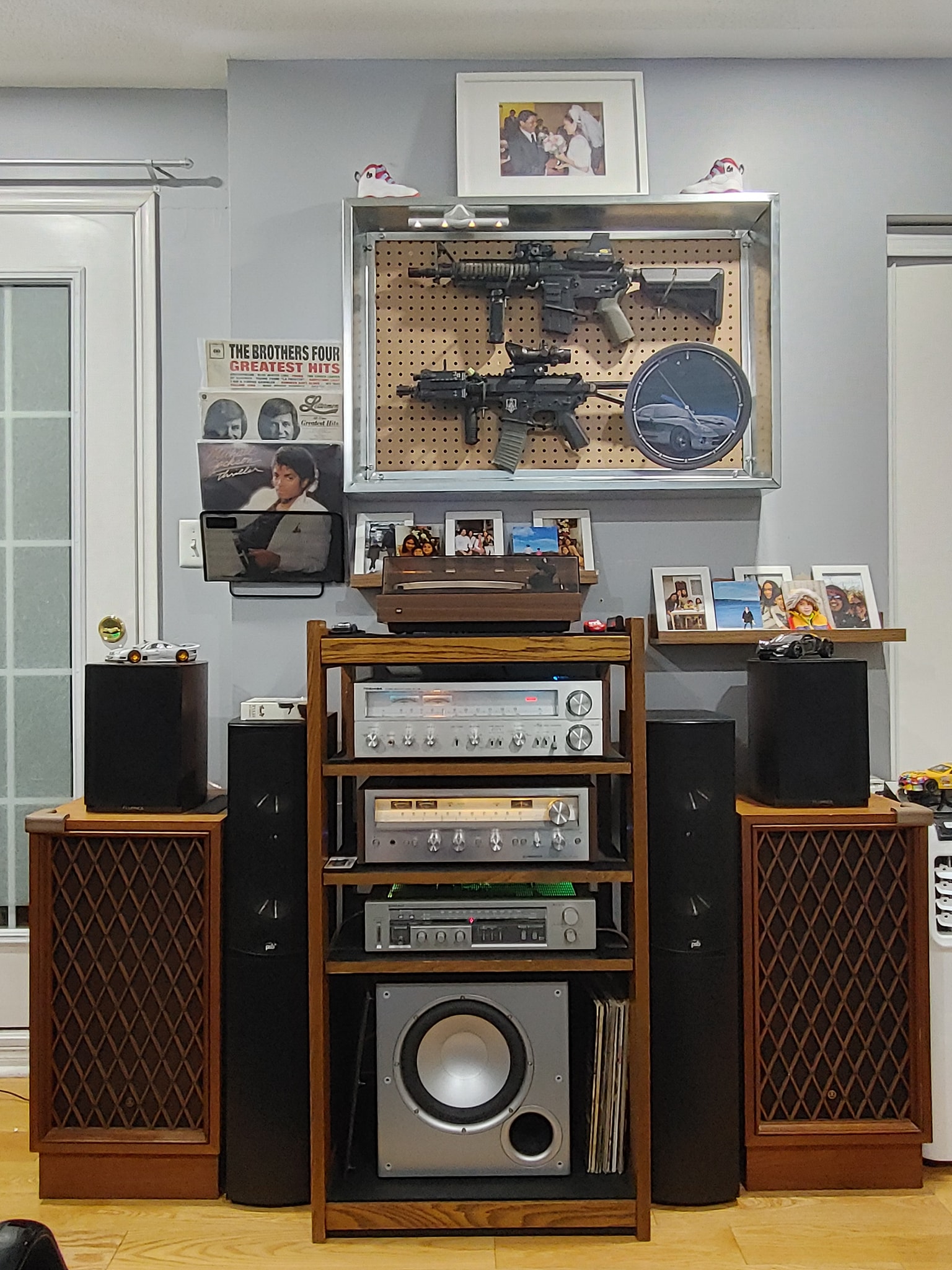 Excited to share vintage audio setup with the group