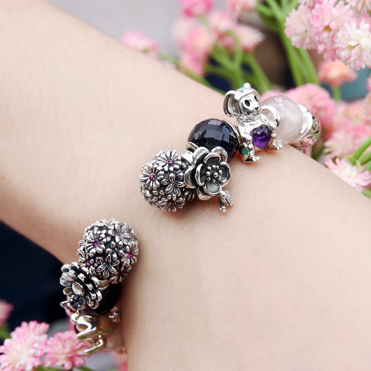 Moress - NEW Spring Flower Bouquet Bangle now available in...
