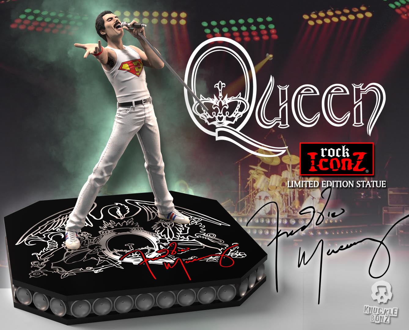 The Queen Robot News of the World 3D Vinyl is in stock and ready