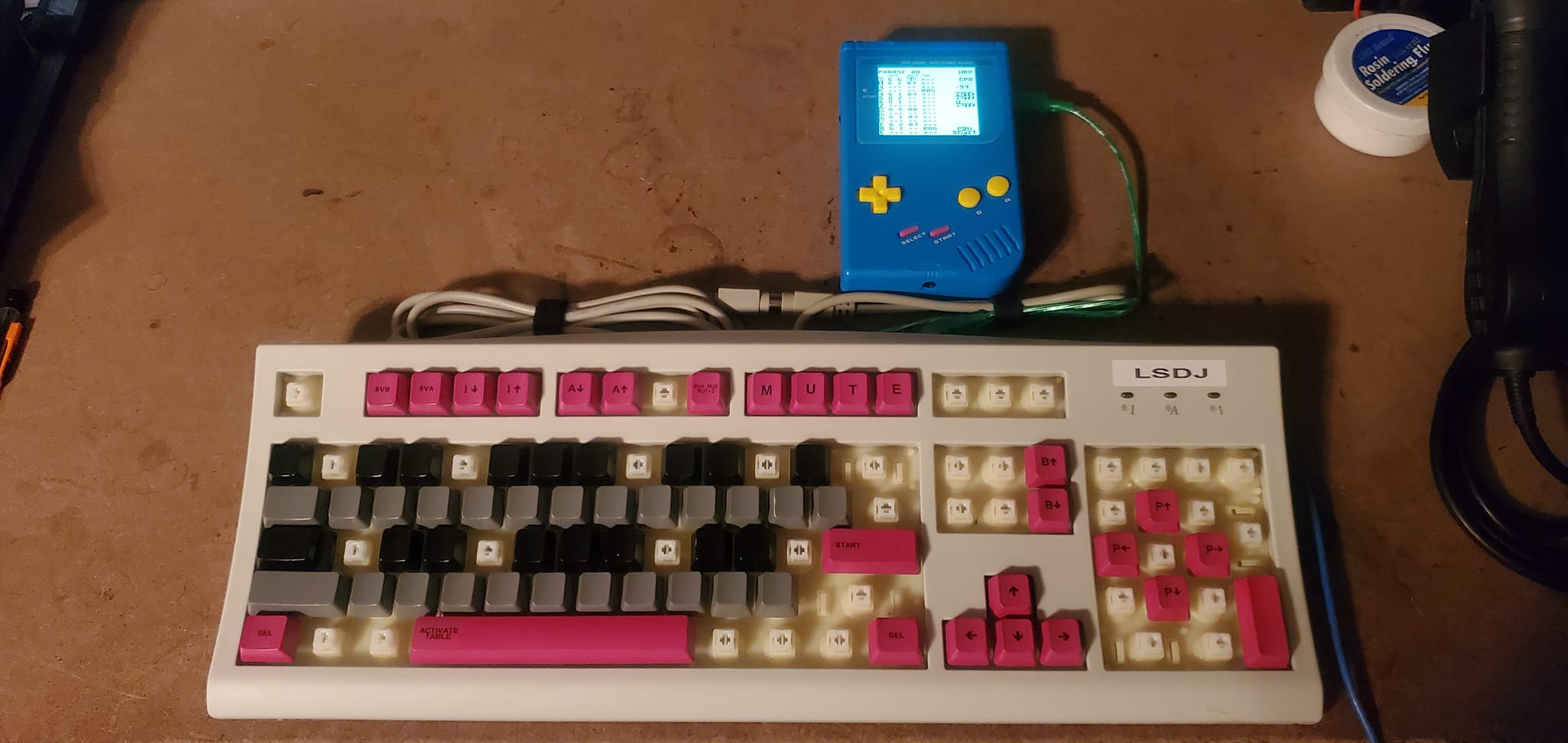 Keyboard Mini for GameBoy! Hello everyone! I want to share with 