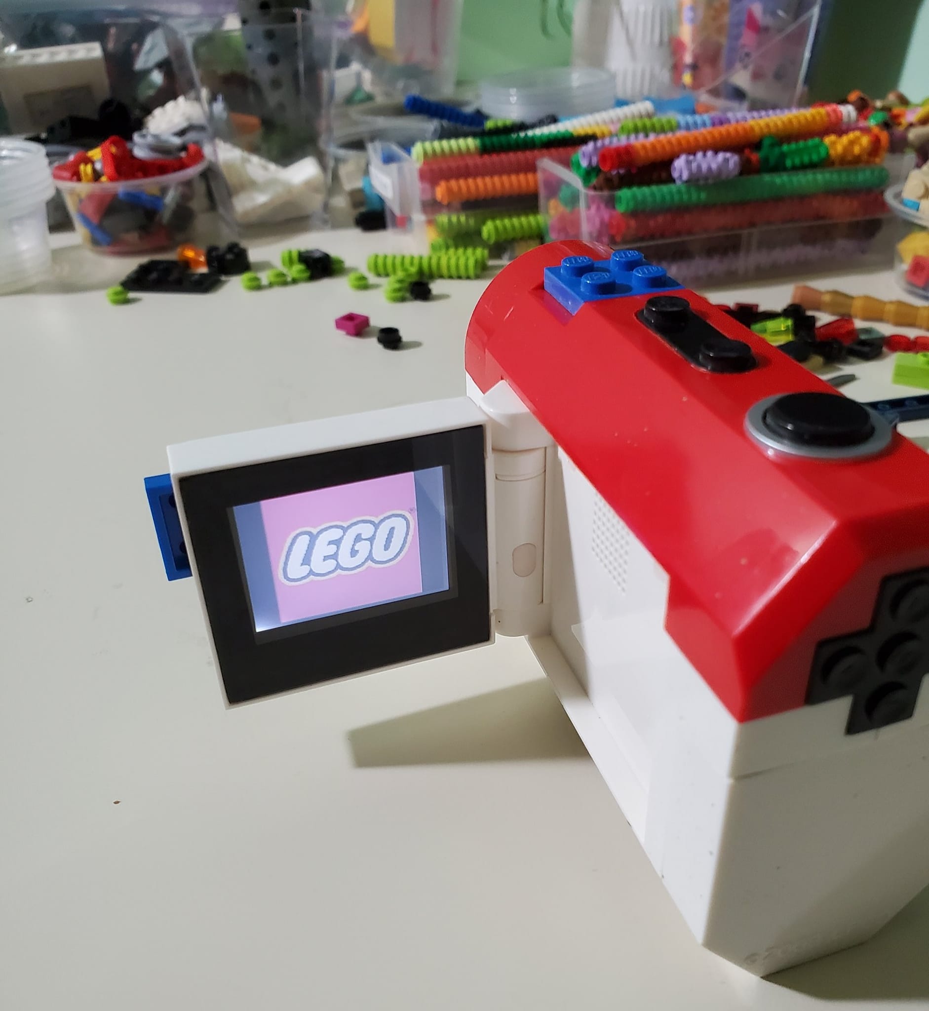 Weird Lego camcorder found at thrift store