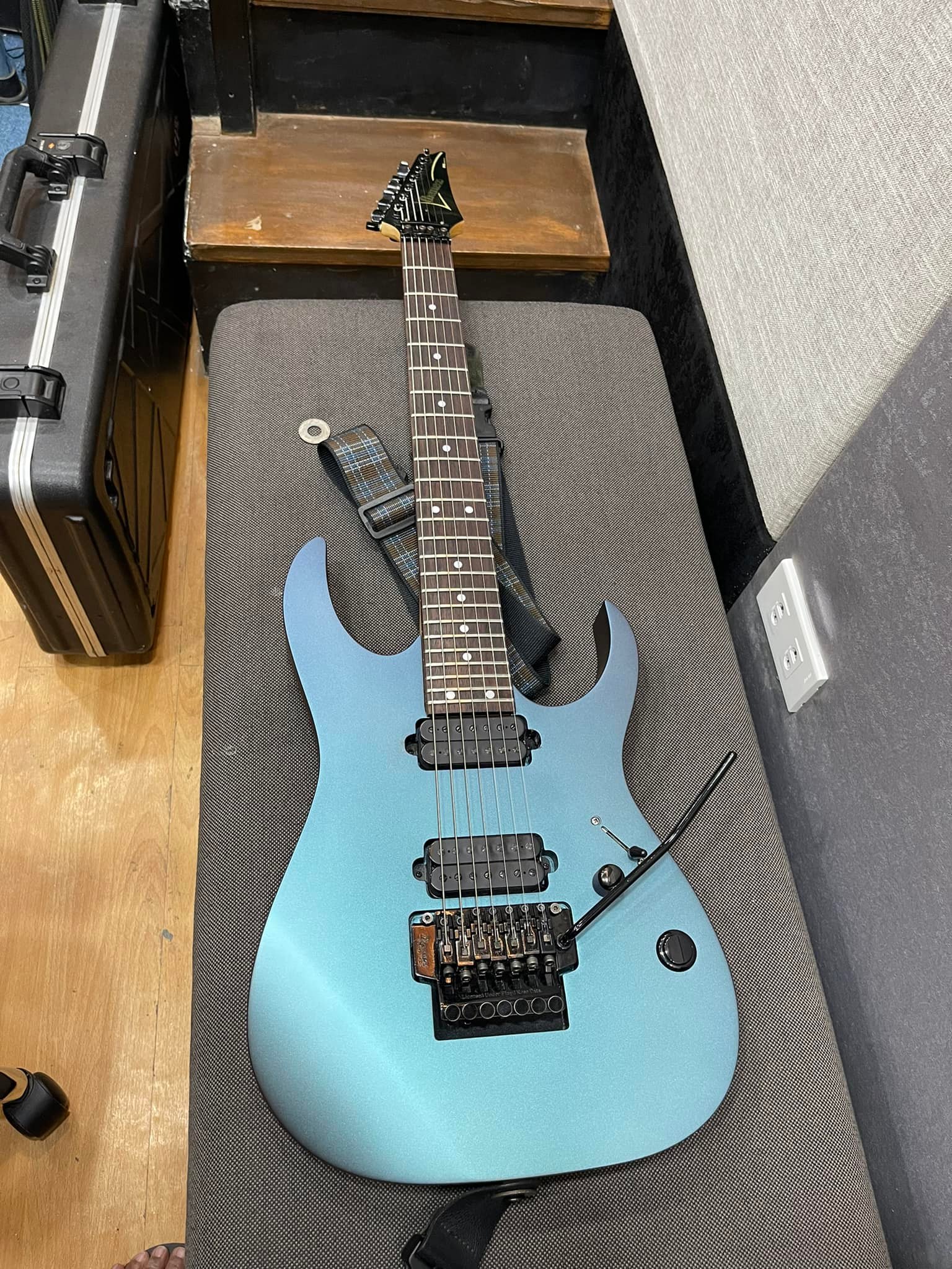 Custom painted Ibanez RG7321 by Louie Feliz
