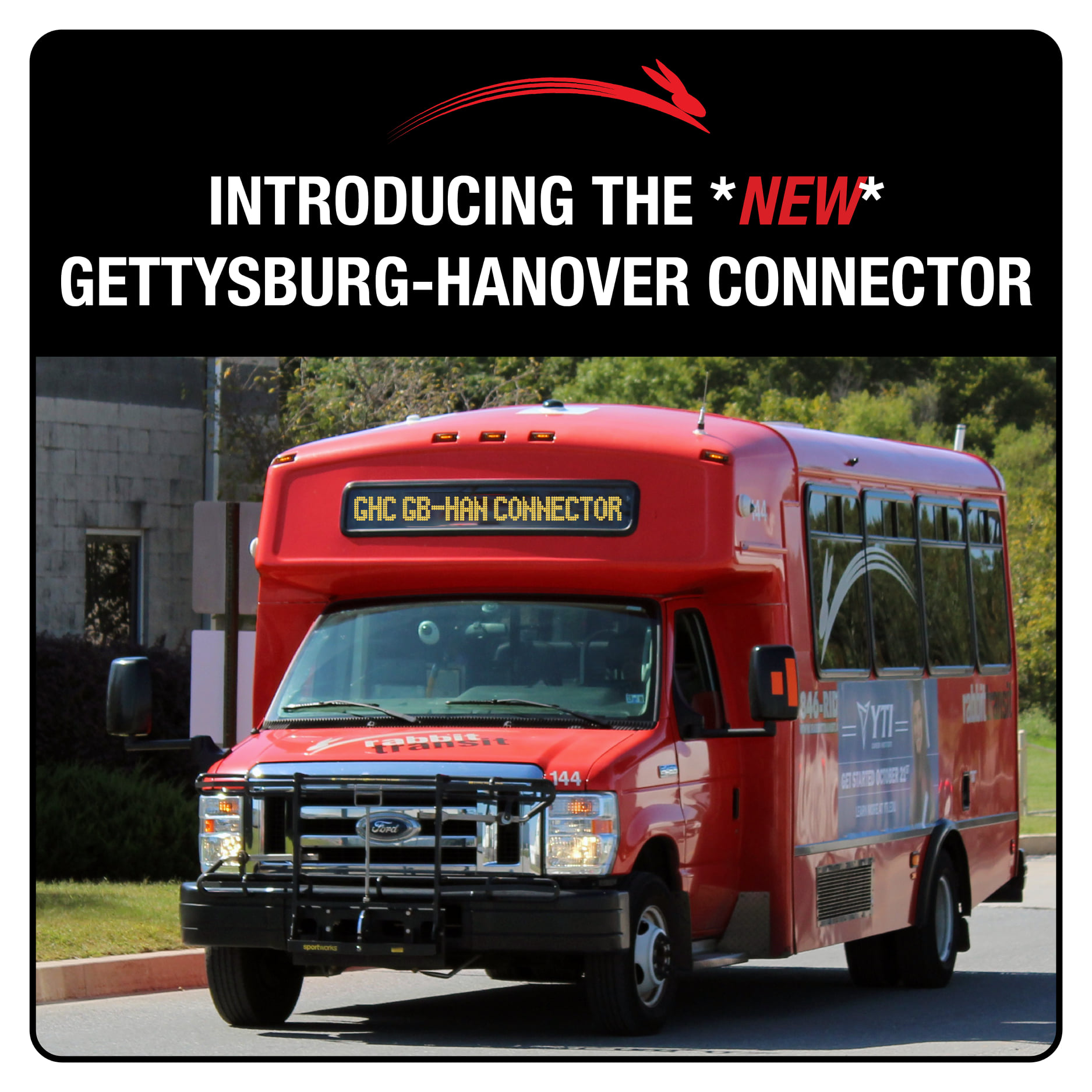 rabbittransit - The Gettysburg-Hanover Connector is now...