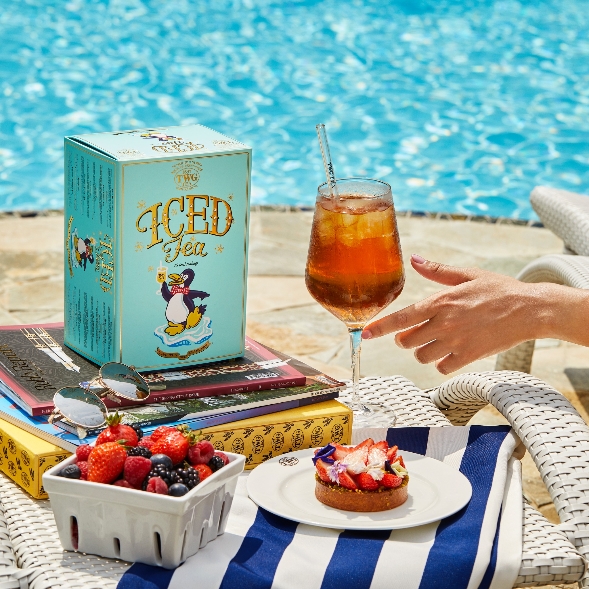 Passport not required. Travel the world through tea with the