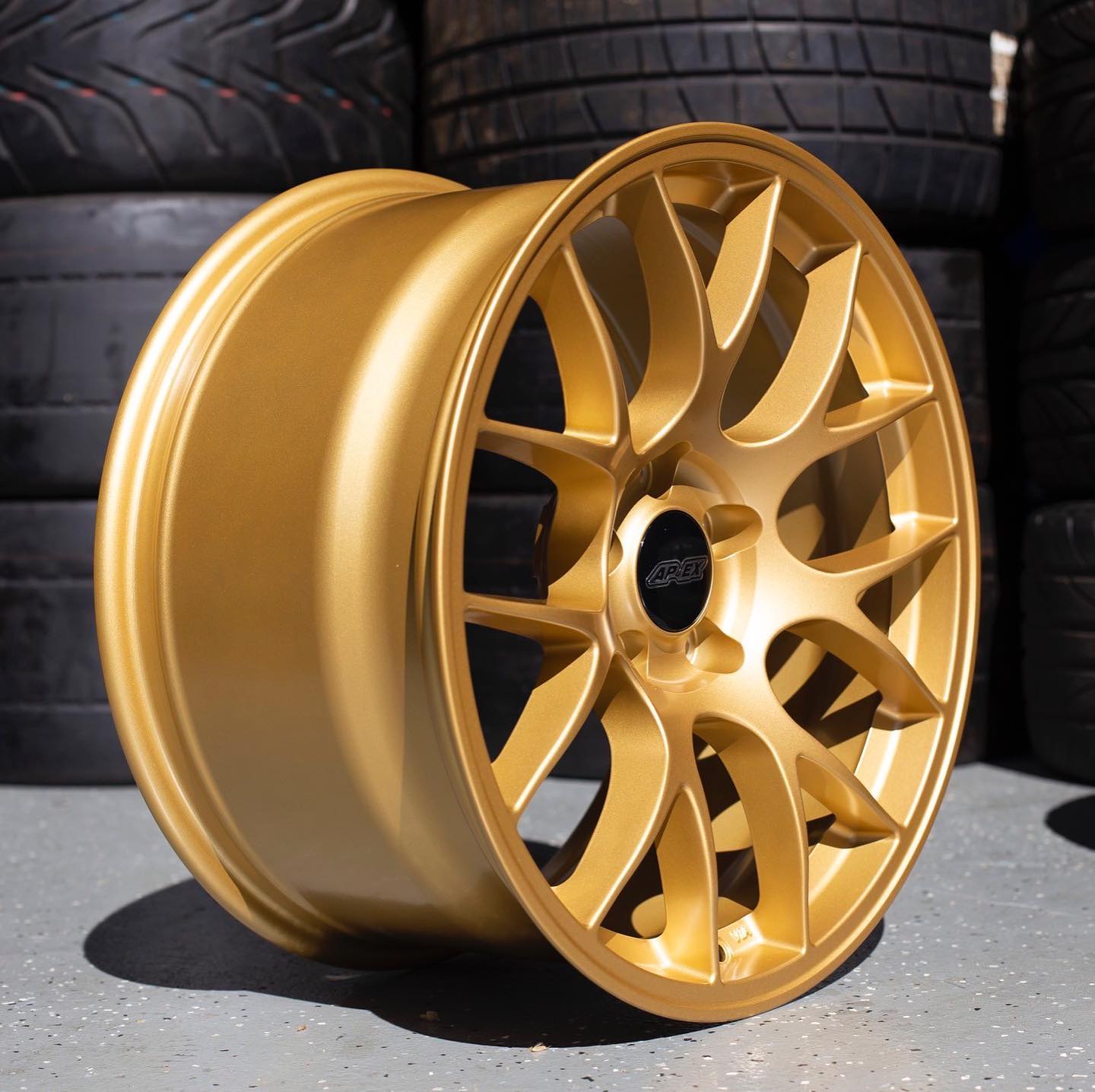 Apex Wheels - Our Satin Gold EC-7 is now in-stock for... | Facebook