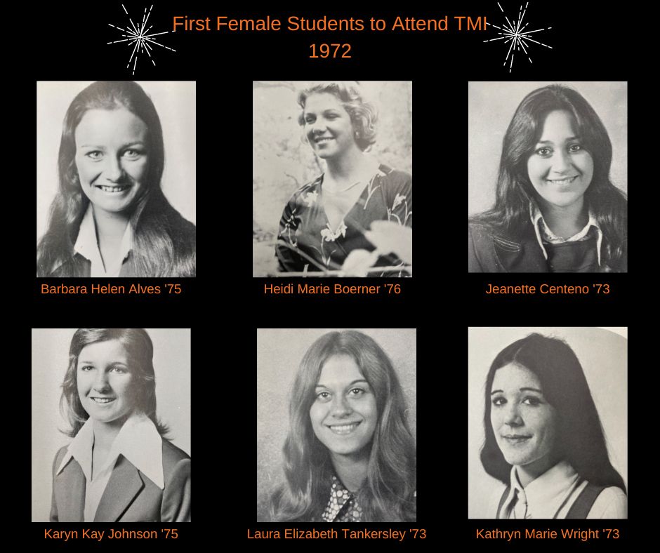 TMI Alumni - This week we celebrate the 50th anniversary...