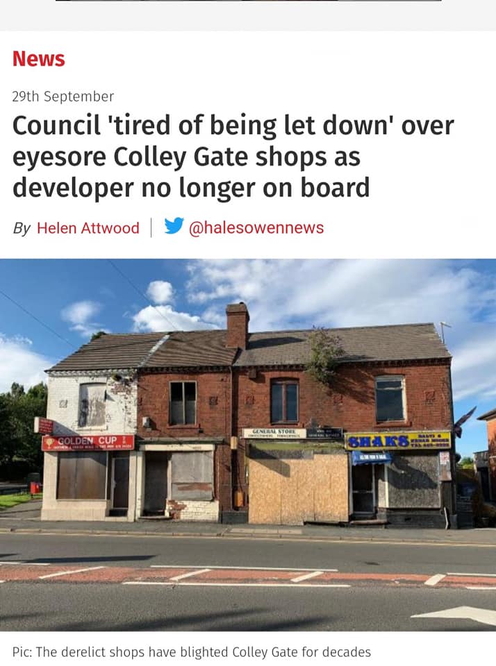 I've lived in Colley Gate and survived