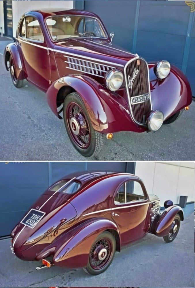 La Fiat va alla Mille Miglia 伊ナーダ社1998製 1938 Fiat 1500 Spider MM concept by Zagato